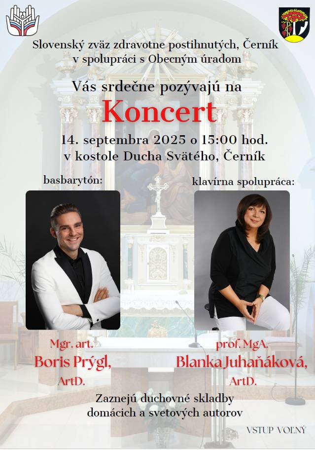 Pozvánka na koncert