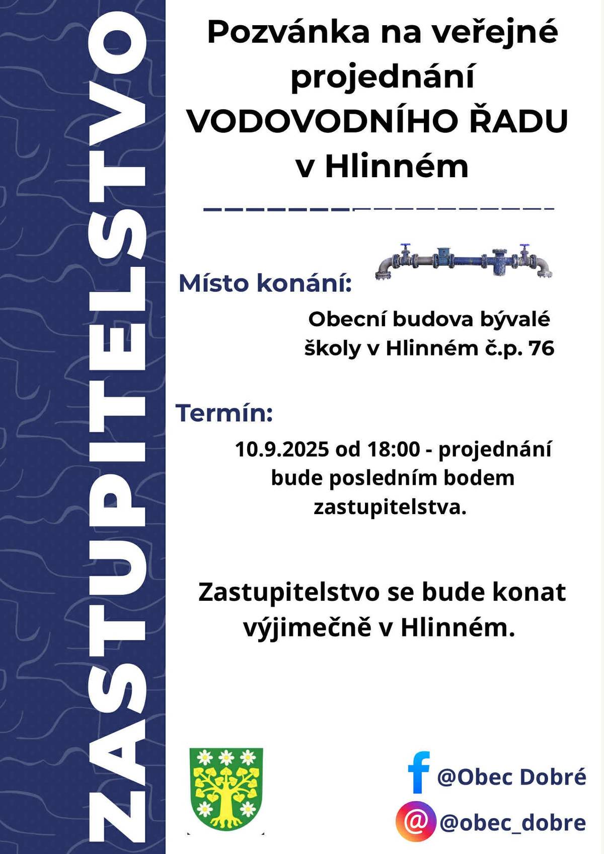 ve středu 10.9.2025 v Hlinném