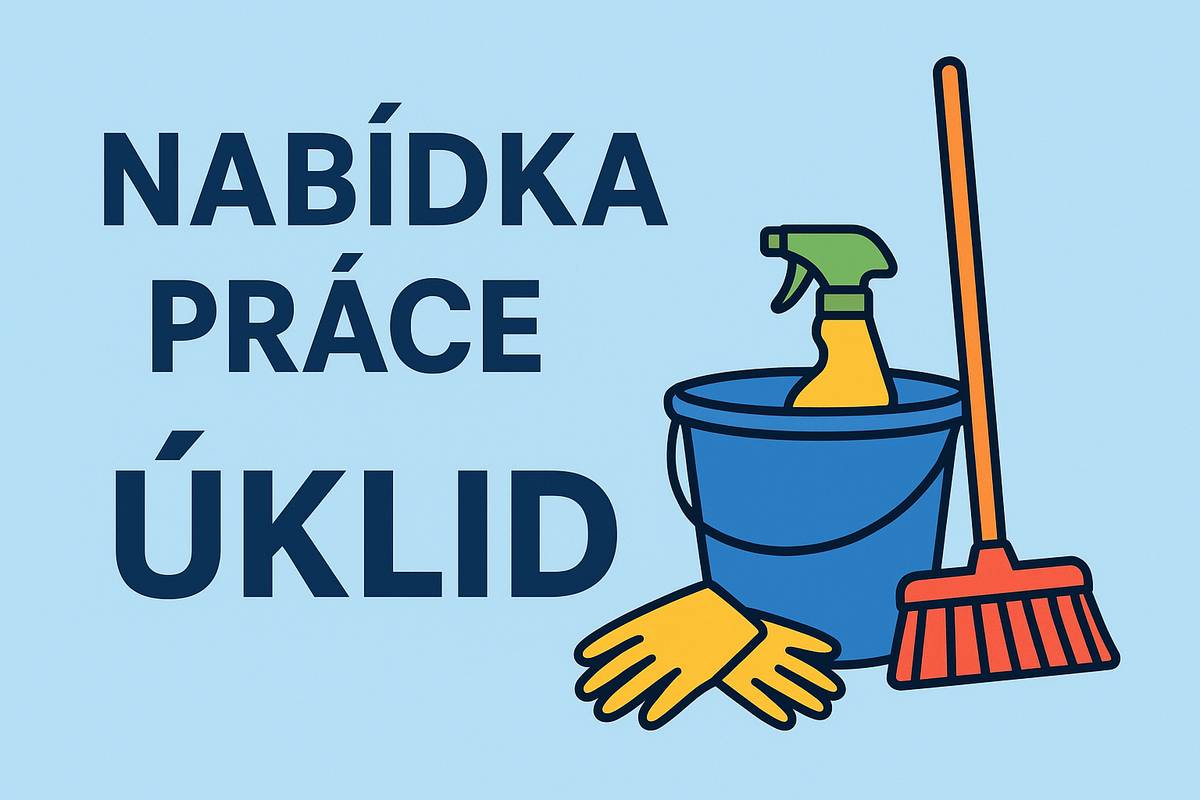 Firma Soles 2 Walk Březůvky hledá paní na úklid. Jedná se o 2-3 dny v týdnu v dopoledních hodinách. Bližší informace na tel. 771 123 226.