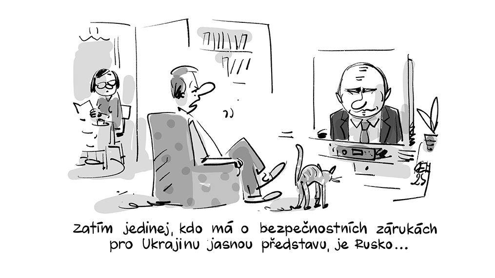 Zatím jedinej, kdo má o bezpečnostních zárukách pro Ukrajinu jasnou představu, je Rusko…