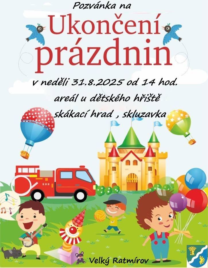 Rozloučení s prázdninami na dětském hřišti ve Velkém Ratmírově