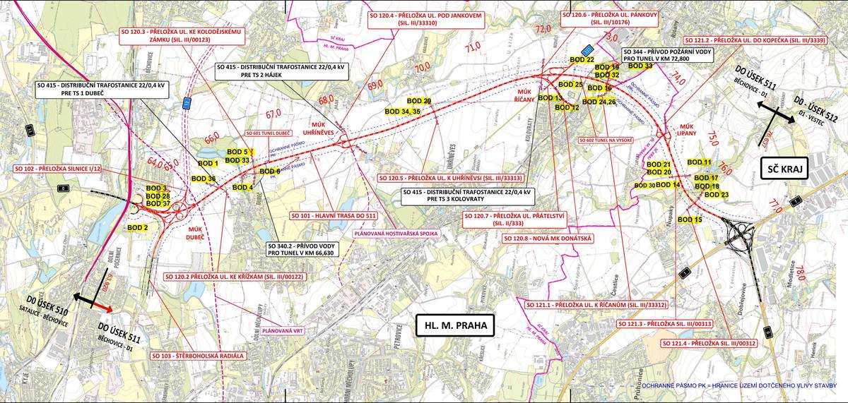 🚧 Aktuální přehled stavebních prací a omezení v souvislosti se stavbou SOKP 511 od začátku září do konce listopadu 2025 najdete na webu Prahy 22 na tomto odkazu https://www.praha22.cz/zpravy/doprava/d0-511-bechoviced1/sokp-511-zmeny-mistni-dopravy-zari-listopad-2025-7053cs.html 🔗