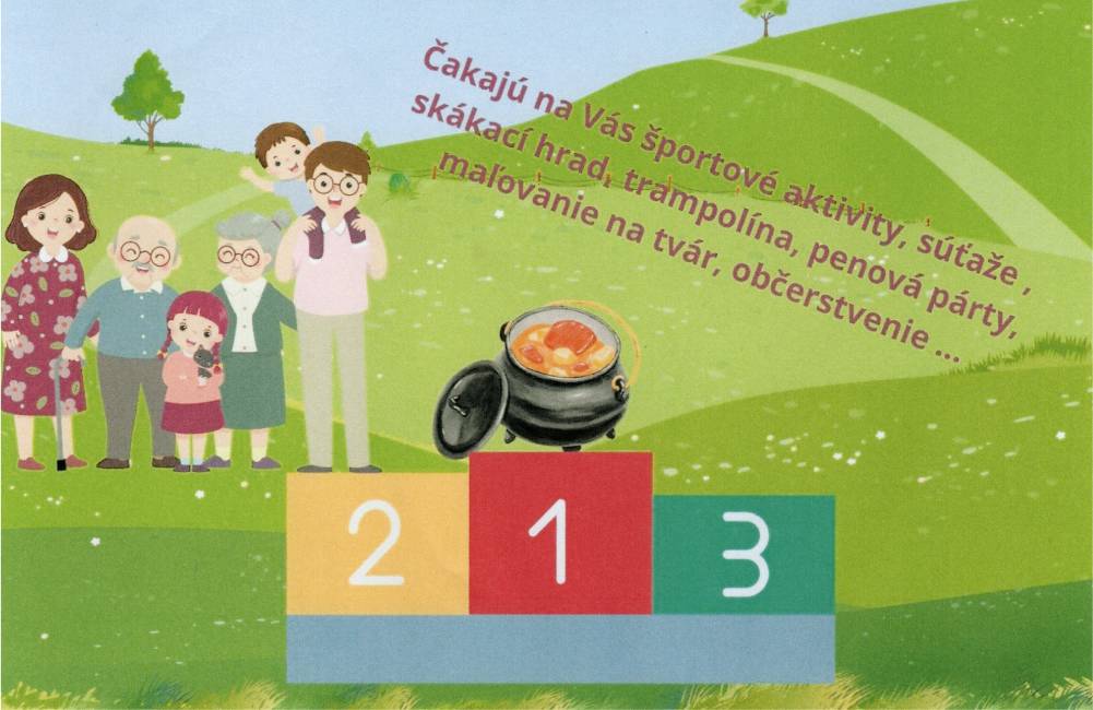 Obec Skalka nad Váhom a Cantina Eco Bike vás srdečne pozýbajú  dňa 13. 09. 2025, so začiatkom o 14.00, na Deň rodiny v Cantina Eco Bike.