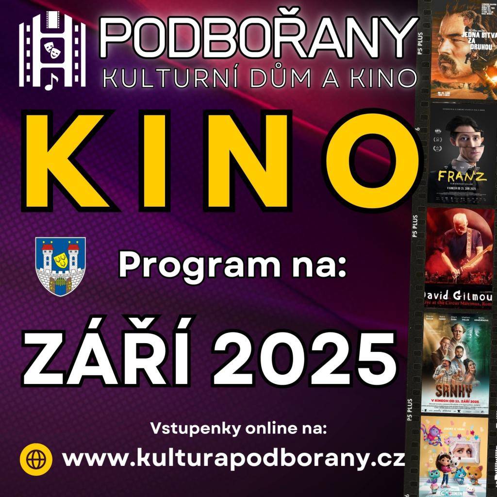 Zde najdete kompletní program kina v Podbořanech. Jsme Vaše první volba !!! Na filmy se chodí k nám.