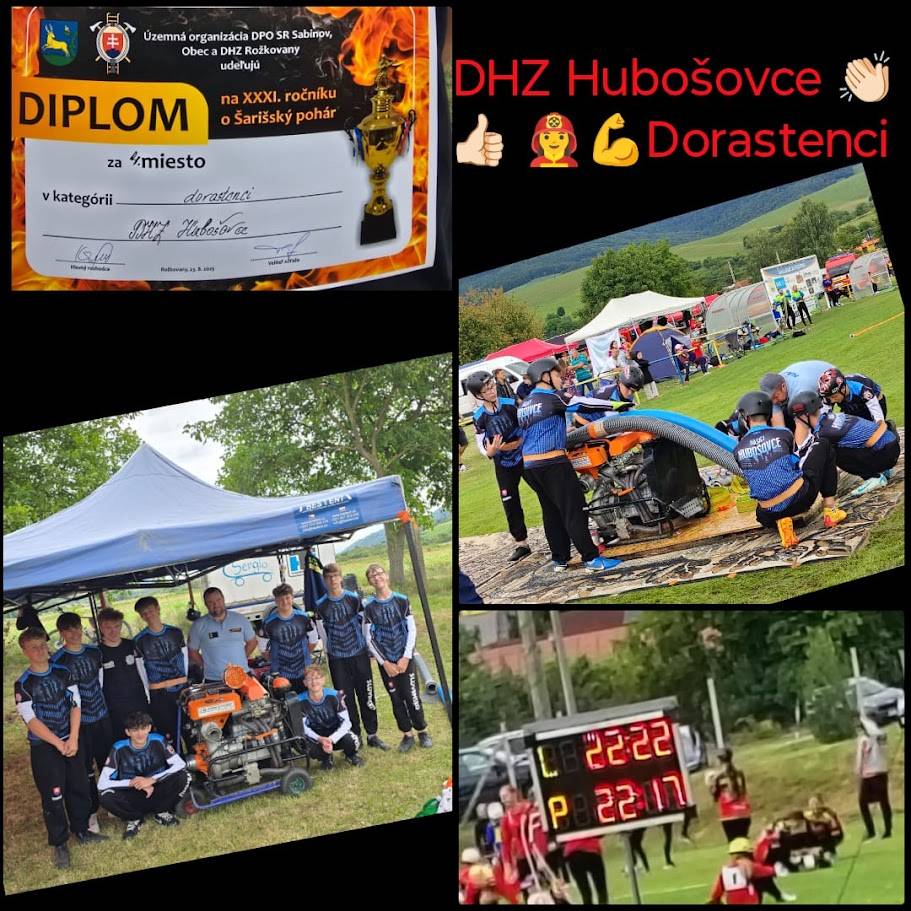 31.ročník súťaže o Šarišský pohár – súťaž dobrovoľných aj profesionálnych hasičov.