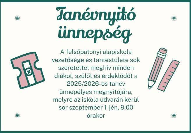 Magyar Tannyelvű Alapiskola Felsőpatony