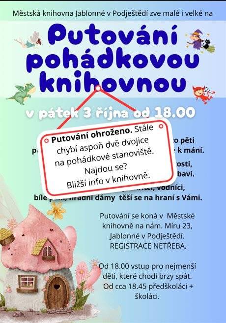 Vážení spoluobčané, zasíláme Vám stručný přehled akcí, které se uskuteční v září a později. Přejeme krásný zbytek léta a těšíme se s Vámi na viděnou.