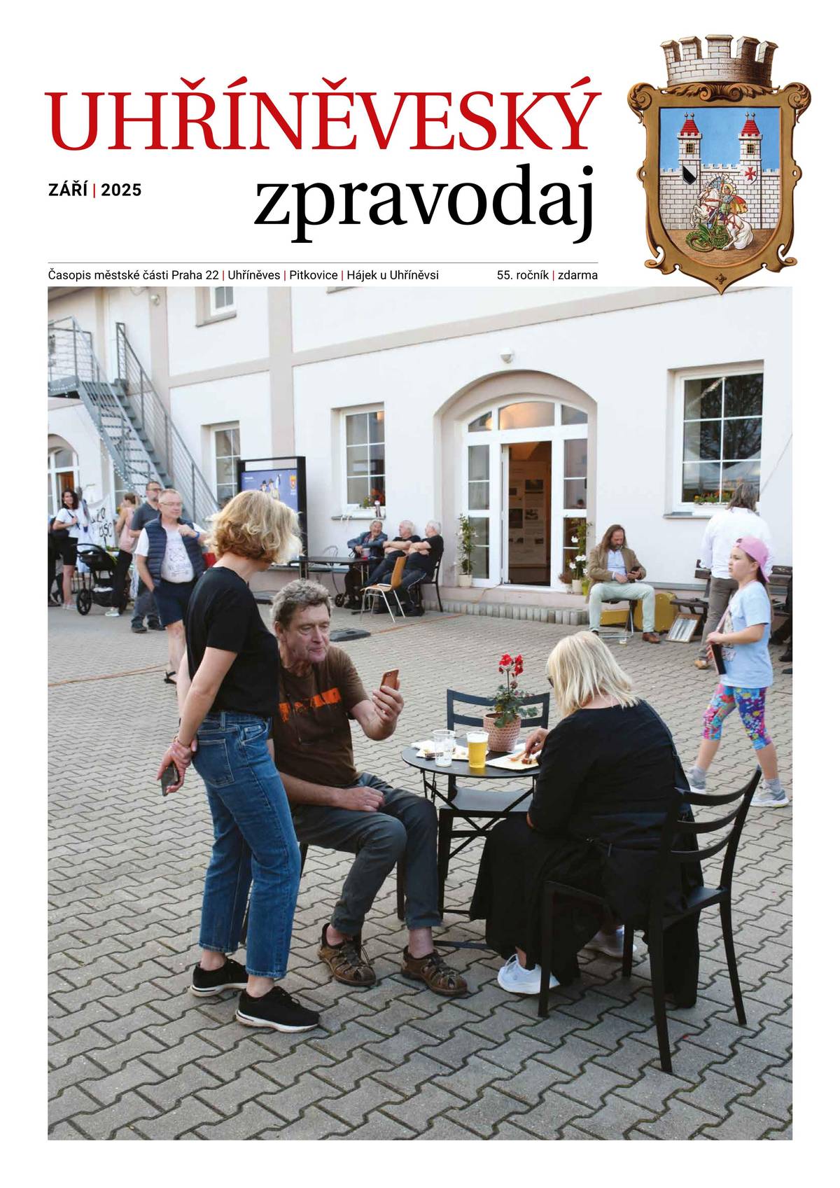 Z obsahu UZ: - Rozhovor s vedoucí sociálního odboru Zdeňkou Žaludovou - Otevřena jižní lávka přes ulici Ke Kříži - Informace o volebních místnostech - 7 divů Prahy 22: Staří mistři... ...a mnohé další. Přejeme Vám příjemné čtení!  K dispozici už nyní na webu městské části 🔗 https://www.praha22.cz/volny-cas/uhrinevesky-zpravodaj/rocnik-2025/ 🔗