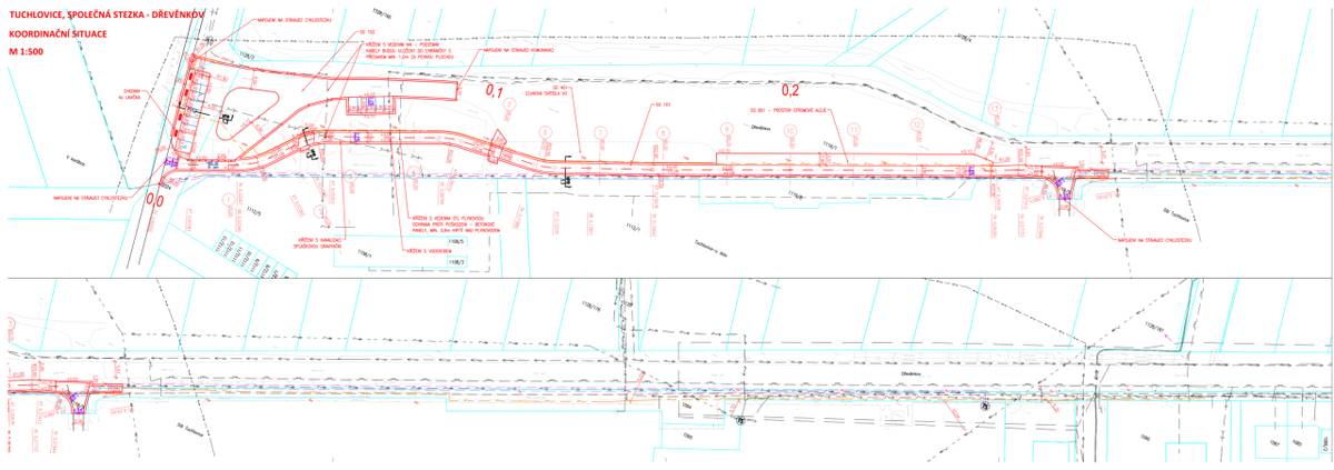 Rádi bychom vás informovali, že v týdnu od 1.9. 2025 započnou práce na propojení cyklostezky na Dřevěnkově. Stavební práce by měly být dokončeny do konce listopadu 2025. Cílem projektu je vytvořit plynulou a bezpečnou cestu pro cyklisty i pěší. Práce na cyklostezce budou zahrnovat vybudování stezky se společným provozem pro pěší i cyklisty v délce 292 m s parkovacími místy pro osobní vozidla a veřejné osvětlení. Obec zároveň podala žádost o dotaci u Státního fondu dopravní infrastruktury (SFDI) a věří, že se jí podaří na tuto akci získat finanční prostředky. Dotace by mohla pokrýt až 80 % vynaložených prostředků.