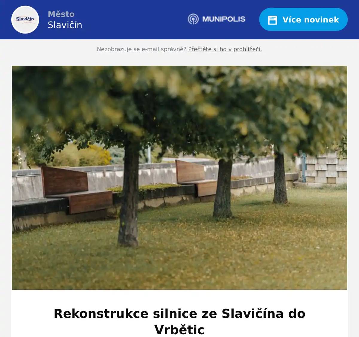 Ve středu 27. srpna 2025 zahájilo Ředitelství silnic Zlínského kraje rozsáhlou rekonstrukci silnice II/494 mezi Vrběticemi a Slavičínem v délce 5,46 kilometru. Rekonstrukce zahrnuje sjednocení šířky vozovky na 6,5 metru, pokládku nových asfaltových vrstev, opravy podkladů, úpravu odvodnění a opravy propustků. Součástí projektu je také výstavba železobetonové opěrné zdi, protihlukové stěny, rekonstrukce zastávkových pruhů, oprava mostu a doplnění bezpečnostního zařízení a dopravního značení. Pro informace o výlukových jízdních řádech klikněte zde.