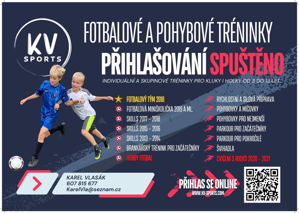 Fotbalové a pohybové tréninky