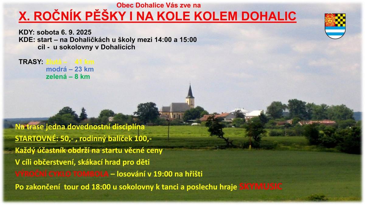 Tradiční sportovní akce obce Dohalice