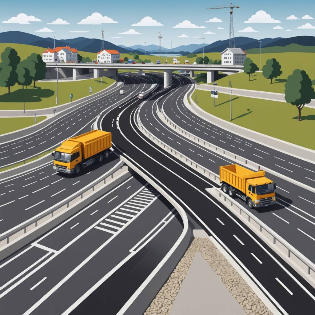 Začala II. etapa rekonstrukce průtahu Osvračín. V rámci projektu bude provedeno vytyčení stavby, frézování a sanace podkladů, včetně odvodnění a osazení šachet.