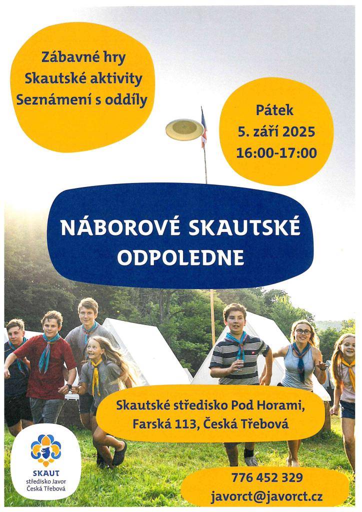 5.září 2025 od 16:00 - 17:00 hod