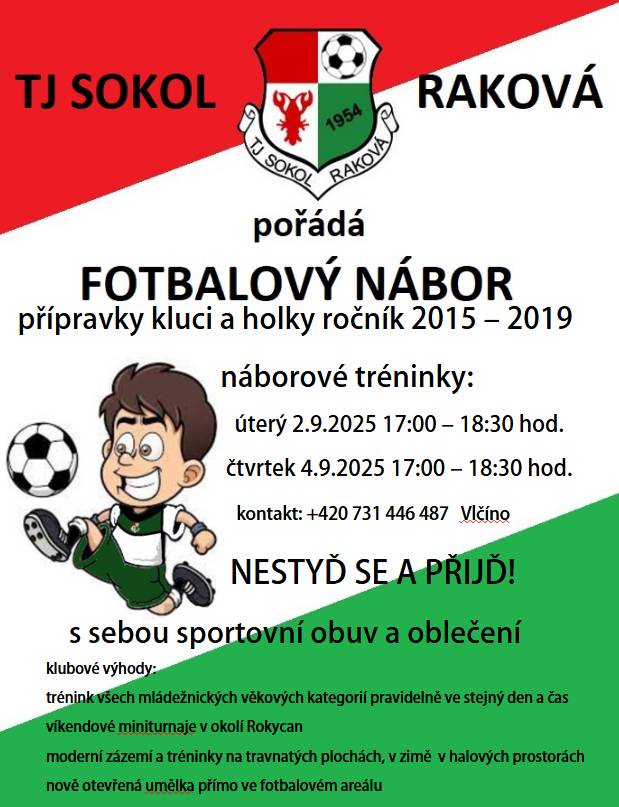 Více informací na přiloženém plakátku