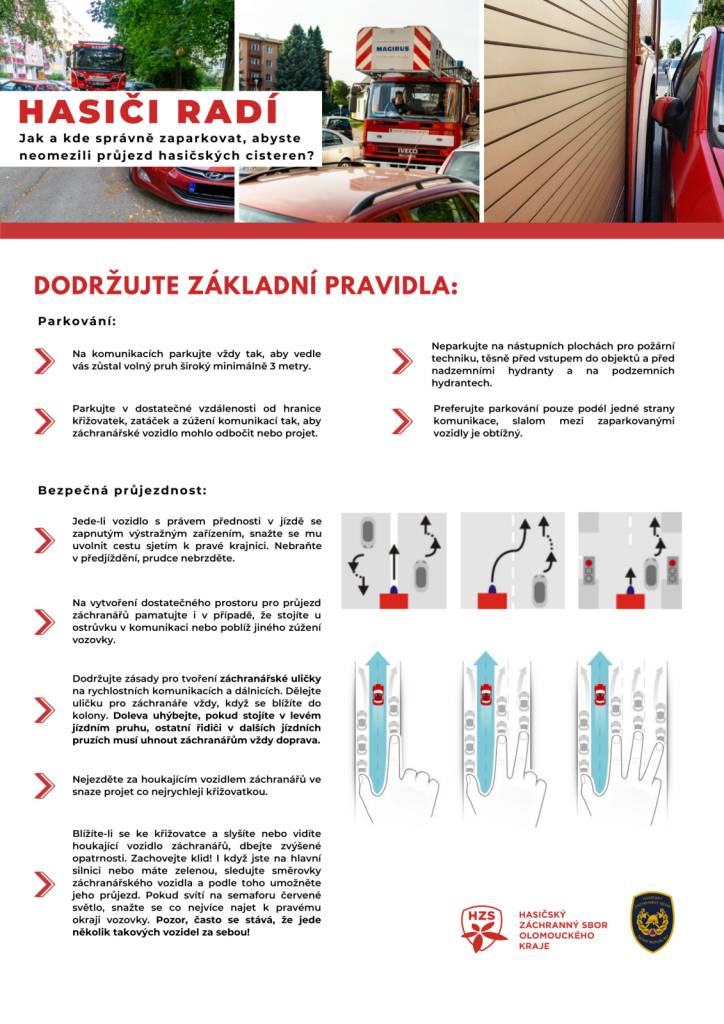 jak vytvořit záchranářskou uličku