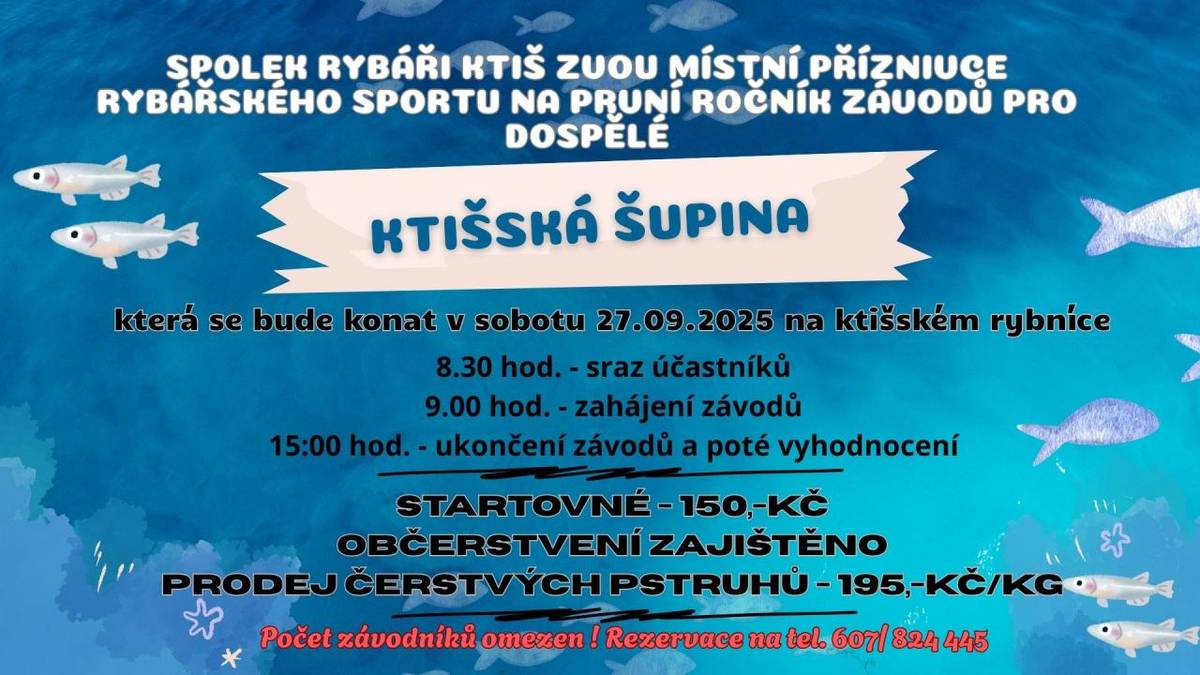 Pozvánka na soutěž - "Ktišská šupina"