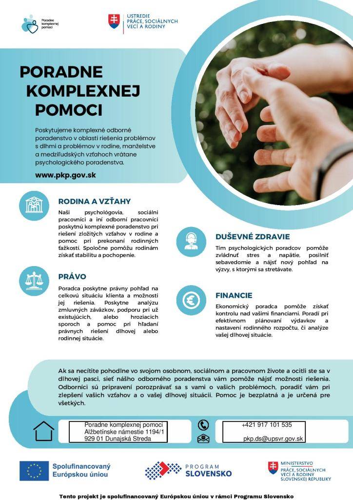 Poradne komplexnej pomoci  Komplex segítsegnyújtási tanácsadó