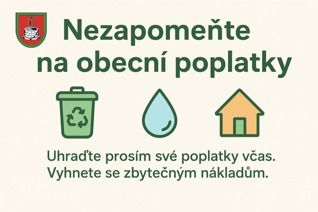 Uhraďte prosím své poplatky včas. Vyhnete se zbytečným nákladům.