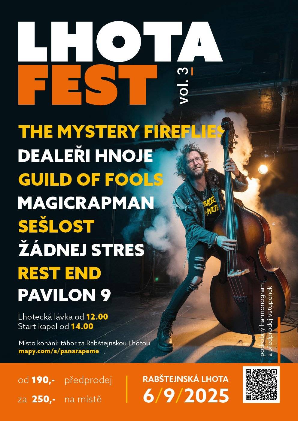 Spolek LHOTA FEST Vás zve na hudební akci!