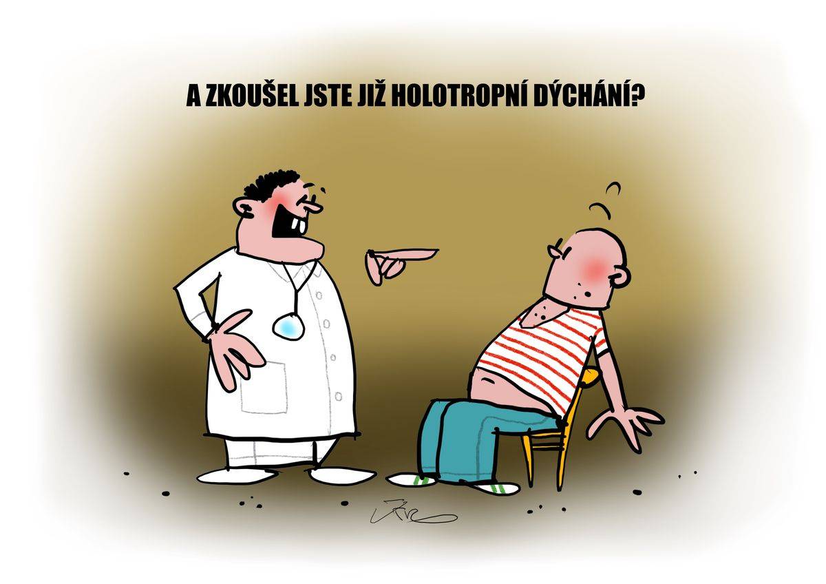 Plešatý pacient u odborníka