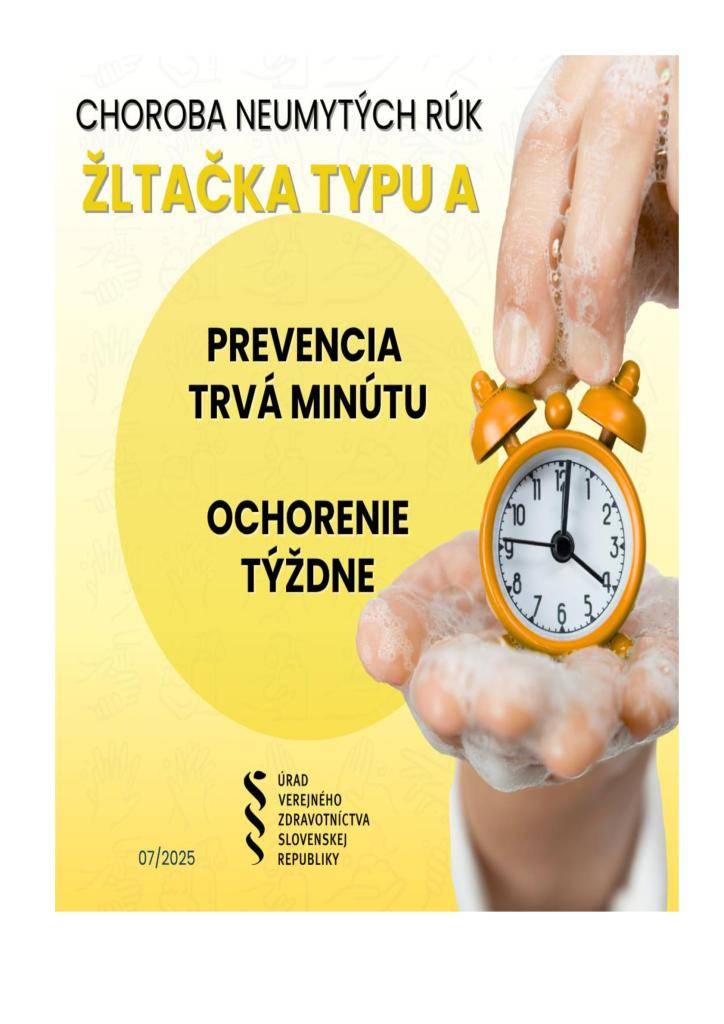 Žltačka typu A  A típusú sárgaság