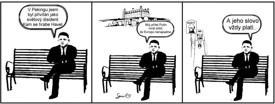 Světový lídr Fico v Pekingu