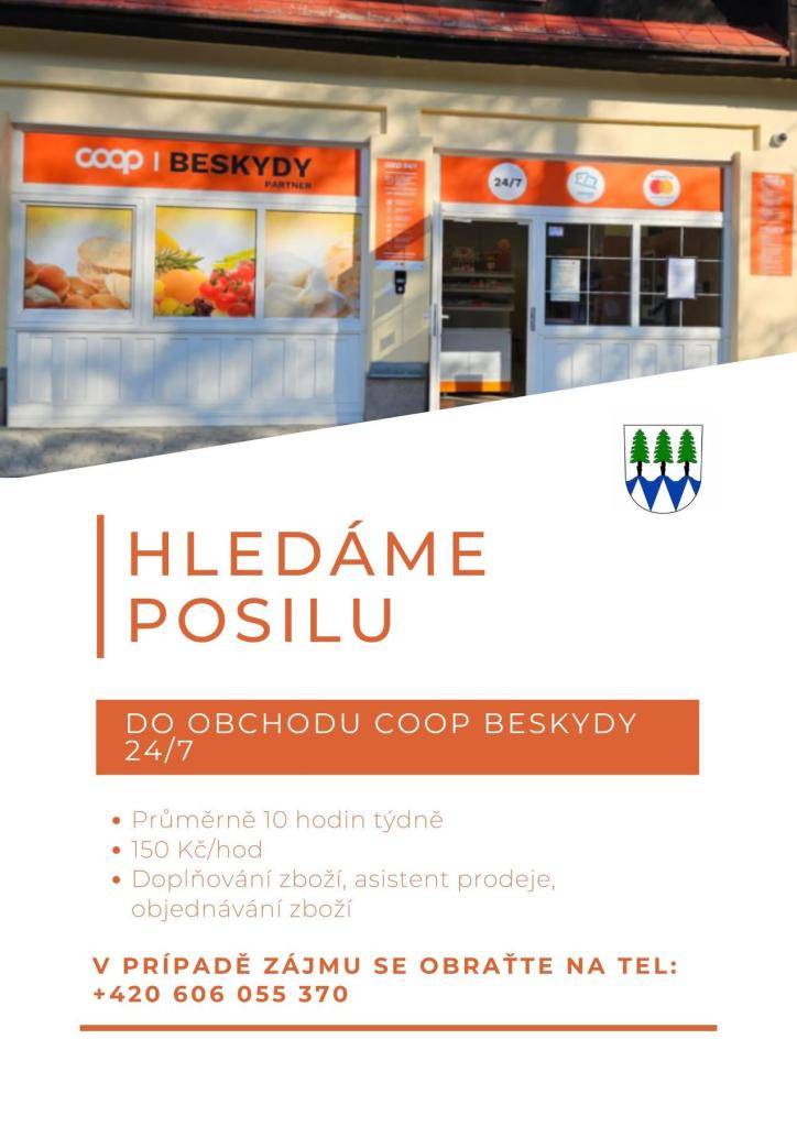 Informace na tel. 606 055 370.