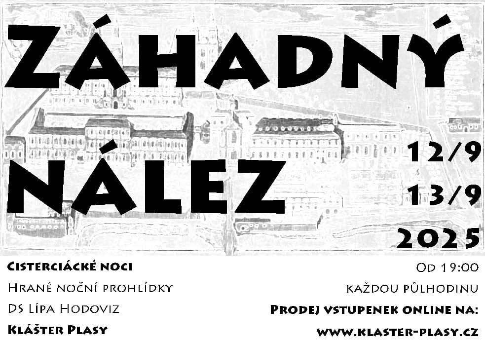 Noční prohlídka konvent Plasy