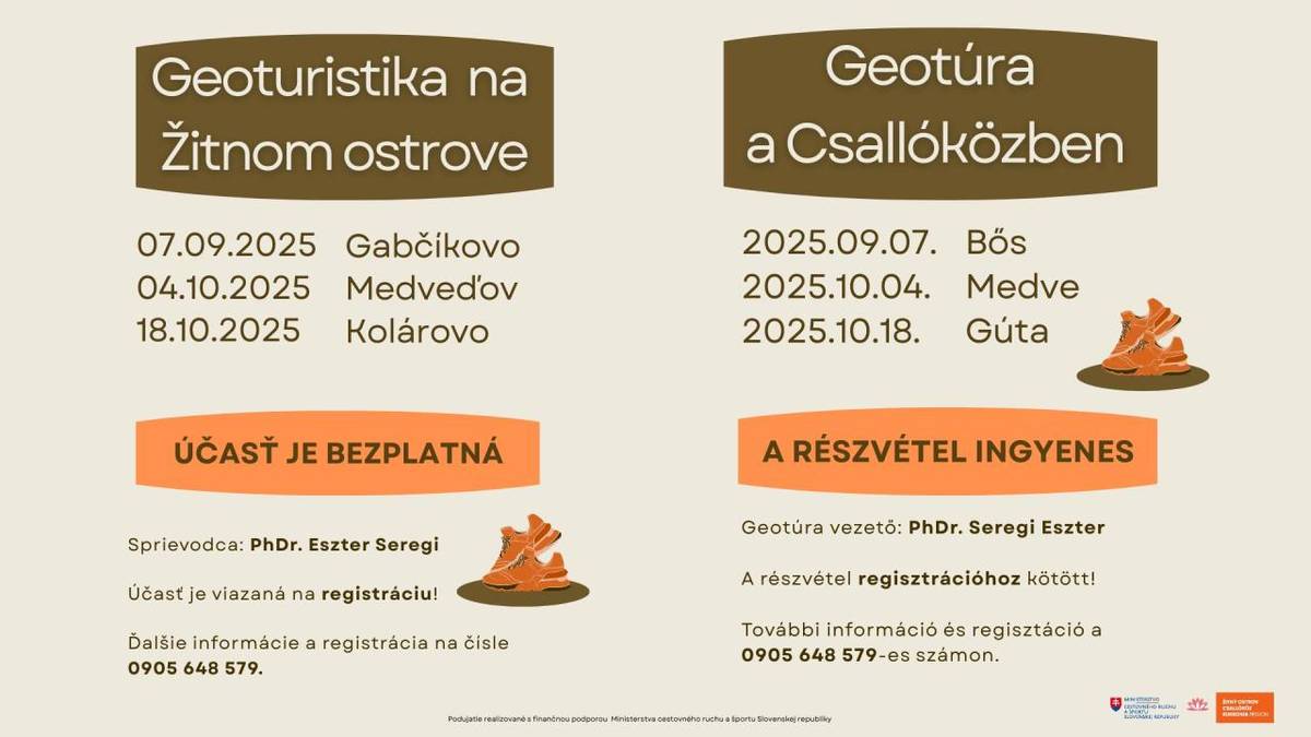 Geotúrák a Csallókozben-Geoturistika na Žitnom ostrove