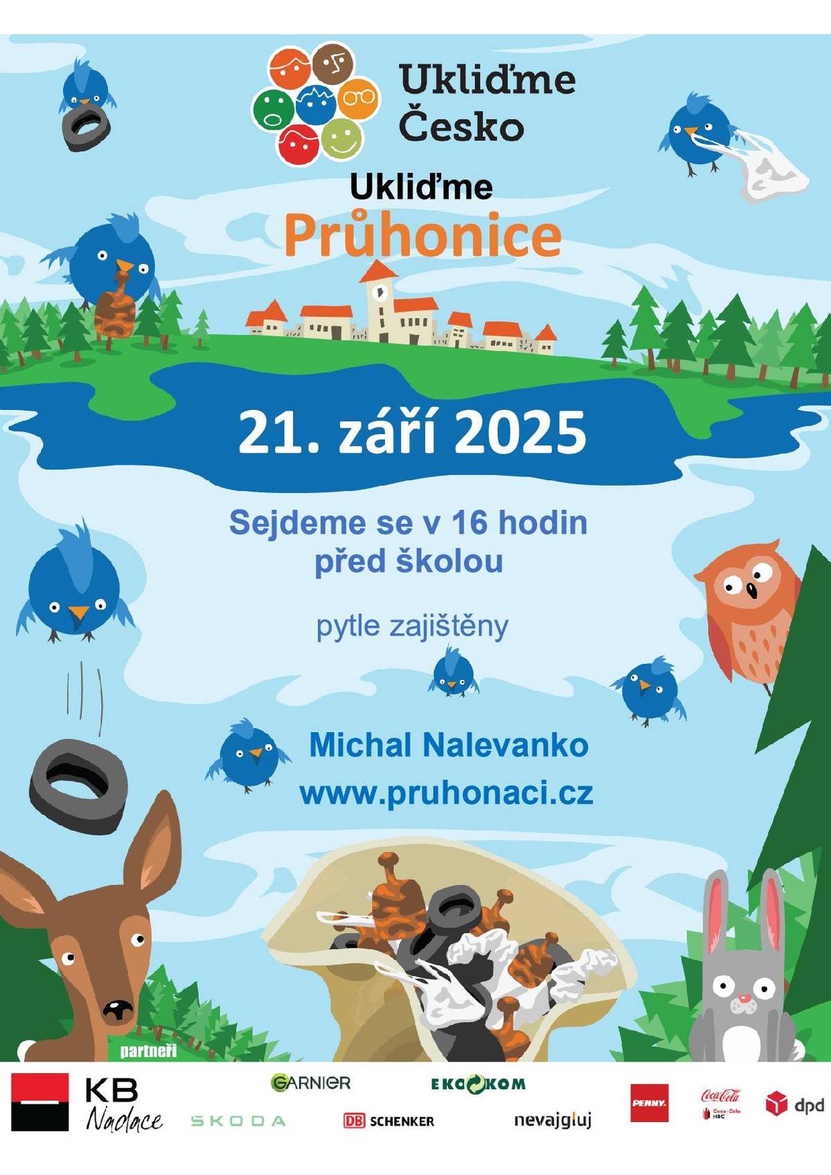 Ukliďme Česko   Ukliďme Průhonice