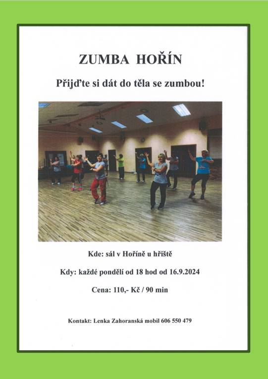 Každé pondělí od 18:00 hod  První cvičení 16. 9. 2024