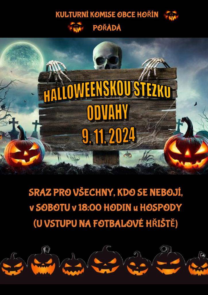 V sobotu 9. 11. 2024 v 18:00 hod