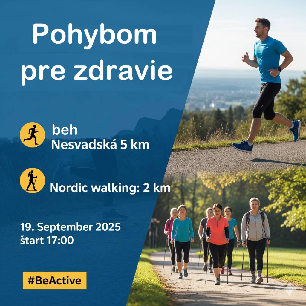 Podujatie „Pohybom pre zdravie“ v rámci Európskeho týždňa športu