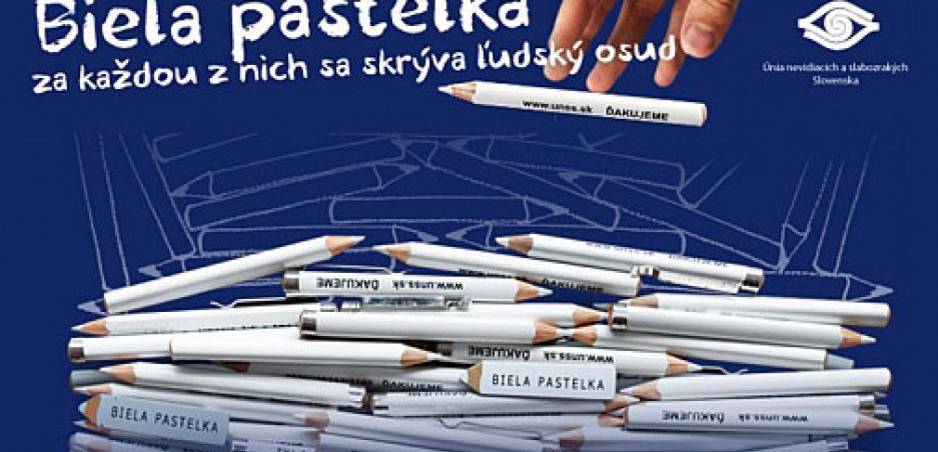 Únia nevidiacich a slabozrakých Slovenska organizuje dňa 19. septembra 2025 celoslovenskú verejnú zbierku na pomoc nevidiacim a slabozrakým spoluobčanom s názvom "Biela pastelka 2025".