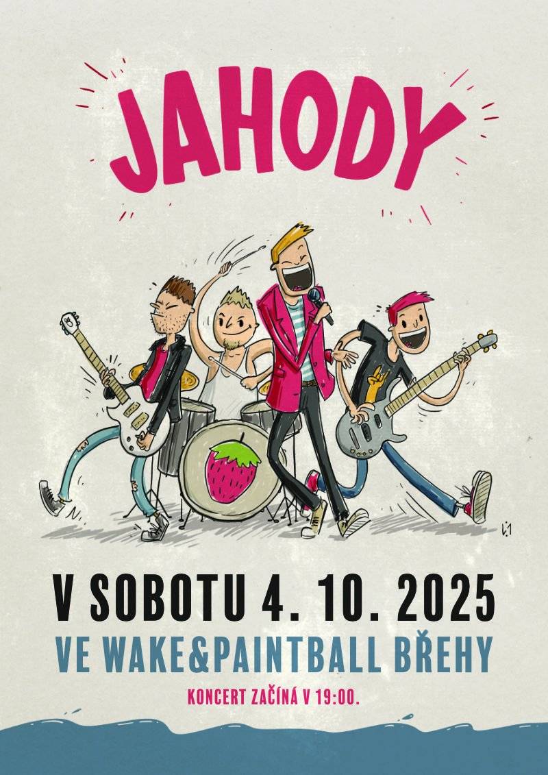 4. 10. končí wake sezóna u rybníka Buňkov. Přijďte na JAHODY, vstupné se neplatí.