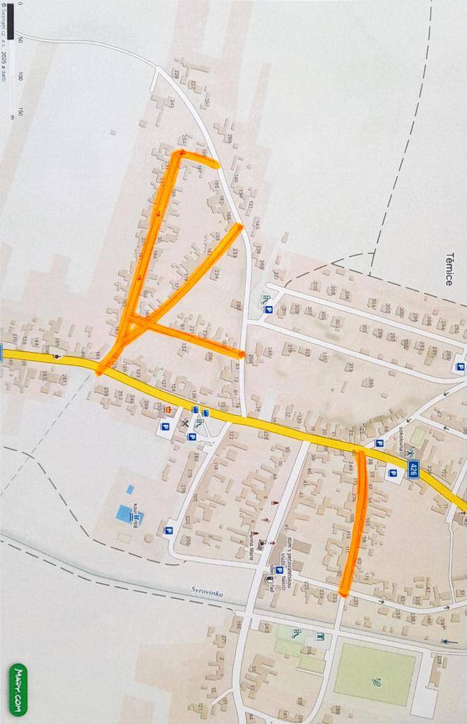 Ve středu a čtvrtek, dne 10.9. - 11.9., bude probíhat na vyznačených úsecích frézování vozovky, prosíme občany, aby v tomto termínu neparkovali na komunikaci, nebo v její blízkosti. Děkujeme.