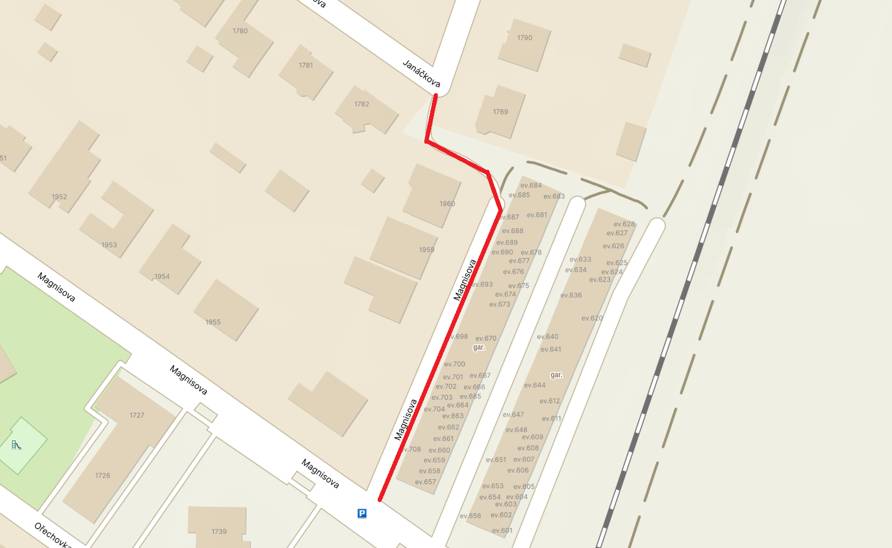 Firma SWIETELSKY stavební s.r.o., oblast Hodonín oznamuje zahájení stavby komunikace v ulici Magnisova. 🚧 Průběh stavby:   Zahájení: 15. 9. 2025   Dokončení: 31. 10. 2025 (termíny se mohou změnit podle klimatických a technologických podmínek)   🚗 Důležité upozornění: Během stavby nebude možné parkovat v ulici Magnisova. Prosíme, odstavte svá vozidla s předstihem mimo tuto oblast. ⚠️ Bezpečnostní pokyny:   Nevstupujte do prostoru stavebních strojů – hrozí vážné riziko úrazu.   Respektujte dopravní a bezpečnostní značení, výstražné signály a pokyny pracovníků.   Nemanipulujte s oplocením a zábranami stavby.   Dávejte pozor v okolí stavby – pohybuje se zde těžká technika a nákladní vozy.   Na nebezpečí upozorněte děti i návštěvy.   🙏 Omlouváme se za dočasné komplikace a děkujeme za vaši trpělivost a ohleduplnost.