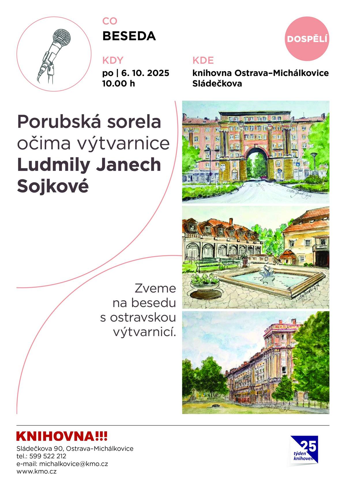 Zveme na zajímavou besedu o porubské sorele.