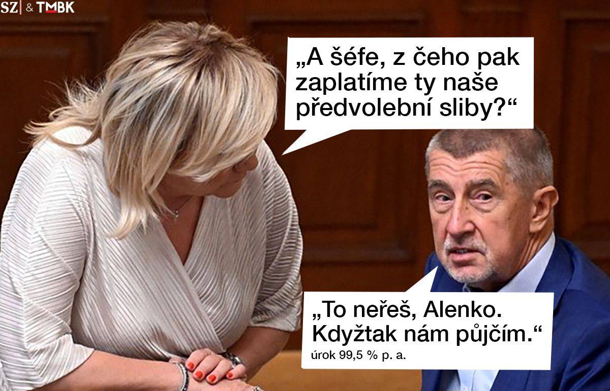 TMBK: V ANO dostali strach, kde na to všechno vezmou. Babiš má řešení