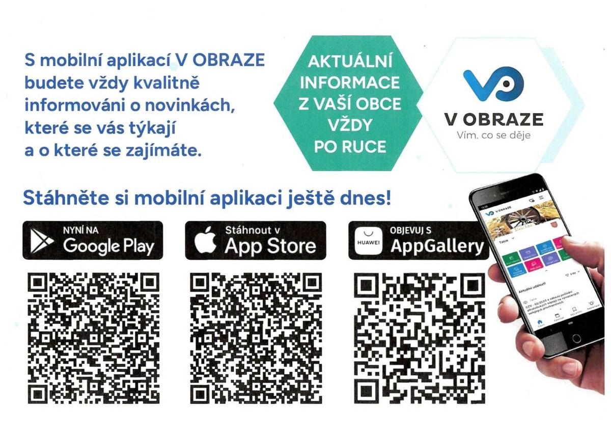 aktuální informace z vaší obce vždy po ruce