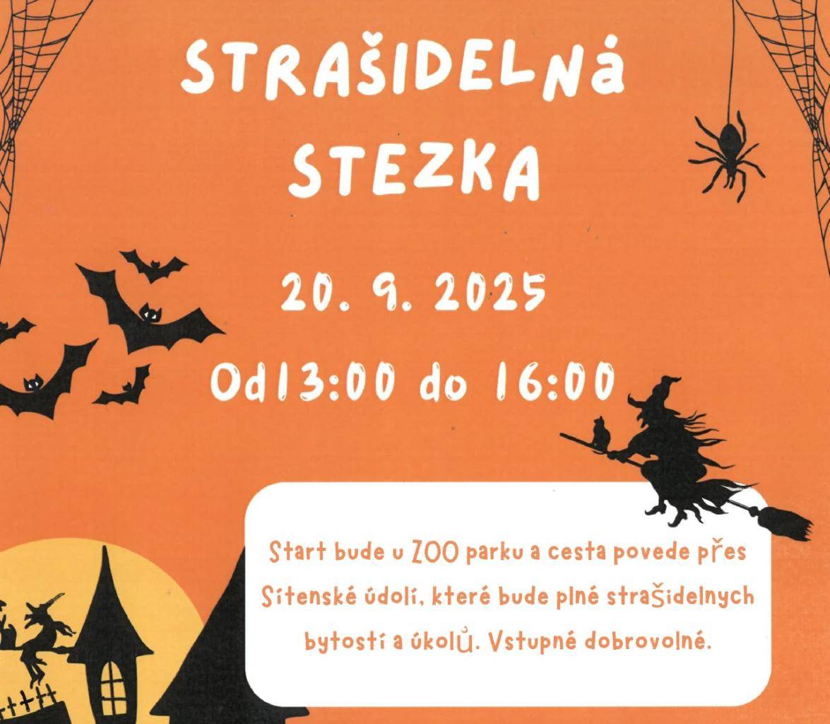 sobota 20. září 2025 od 13:00 do 16:00 v Sítenském údolí