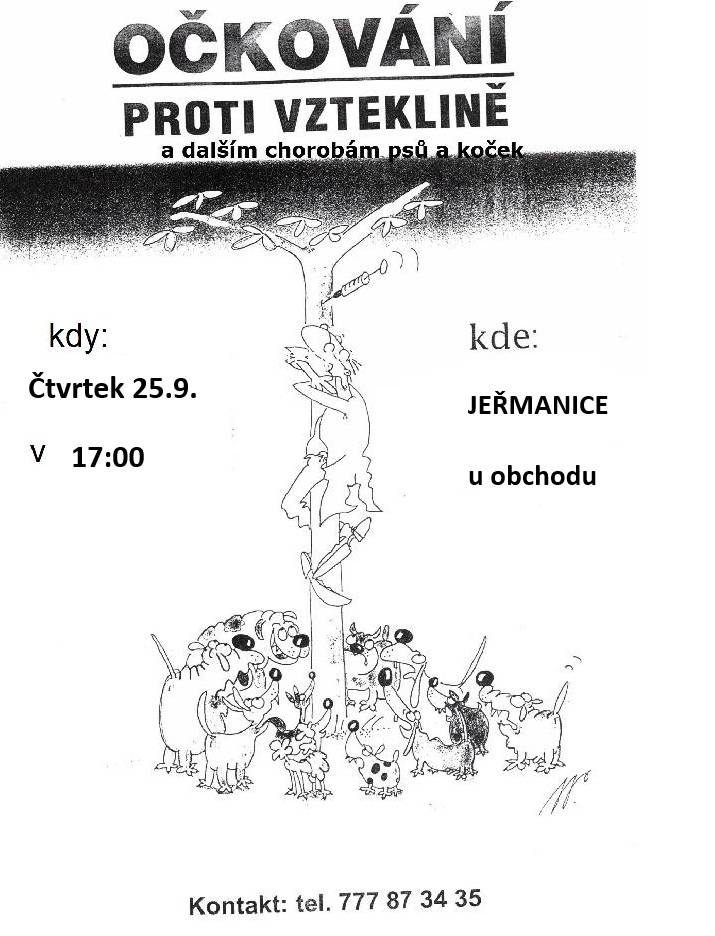 Očkování psů a koček