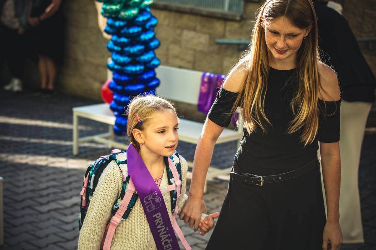 Zahájení nového školního roku 2025/2026 v ZŠ Jince a vítání prvňáčků. Foto Mgr. Jaroslav Bouda