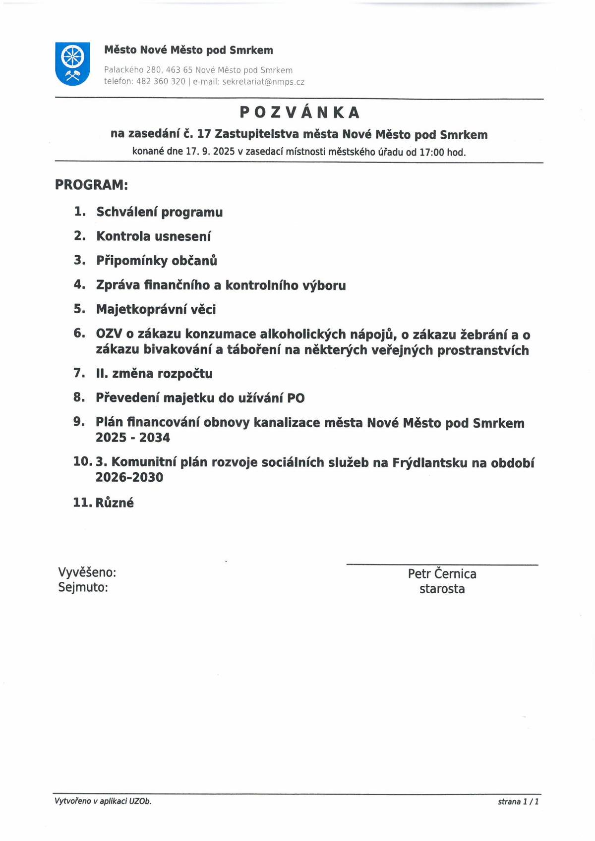 Nové Město pod Smrkem