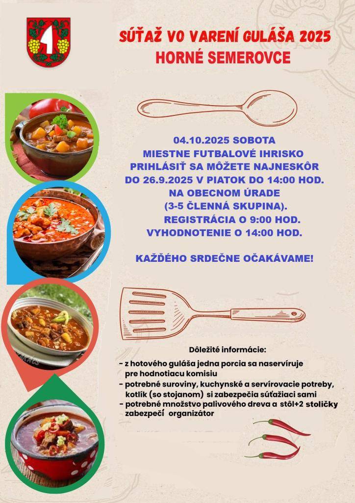 Súťaž vo varení gulášu 2025