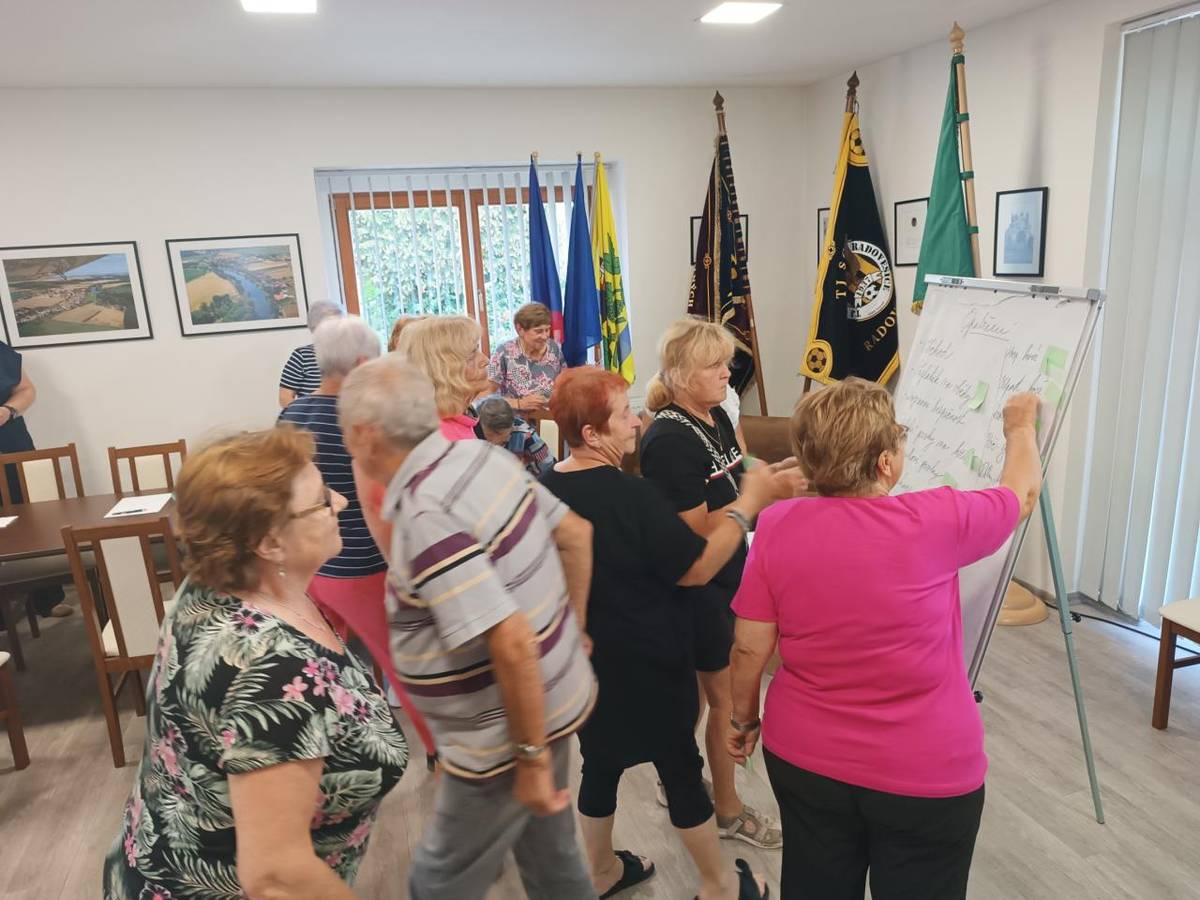 V pondělí 8. září se ve Středisku volného času uskutečnil druhý workshop v rámci projektu Audit familyfriendlycommunity.