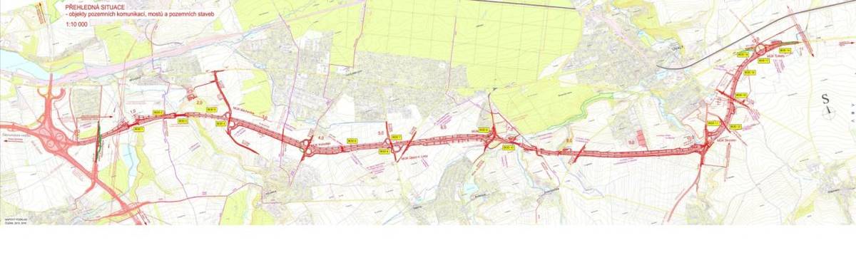 přehled prací / uzavírek / omezení v dopravě - výhled na 3 měsíce do konce listopadu 2025