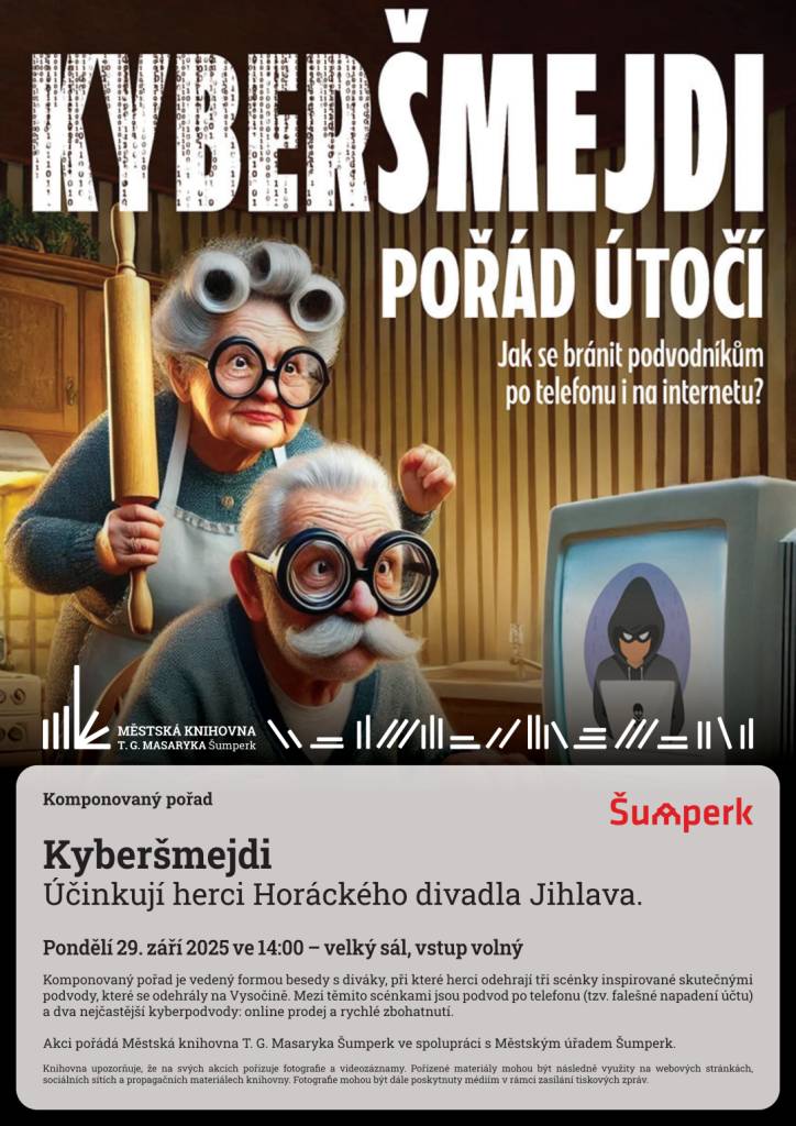 Pořad s besedou - jak se šmejdům bránit