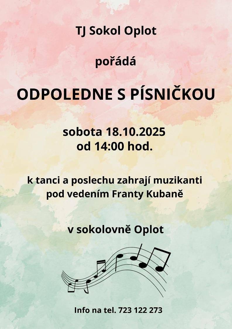 Odpoledne s písničkou